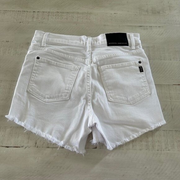 Modern American East Side Shorts Vintage White Size 26 Nordstrom High Rise - Picture 4 of 4